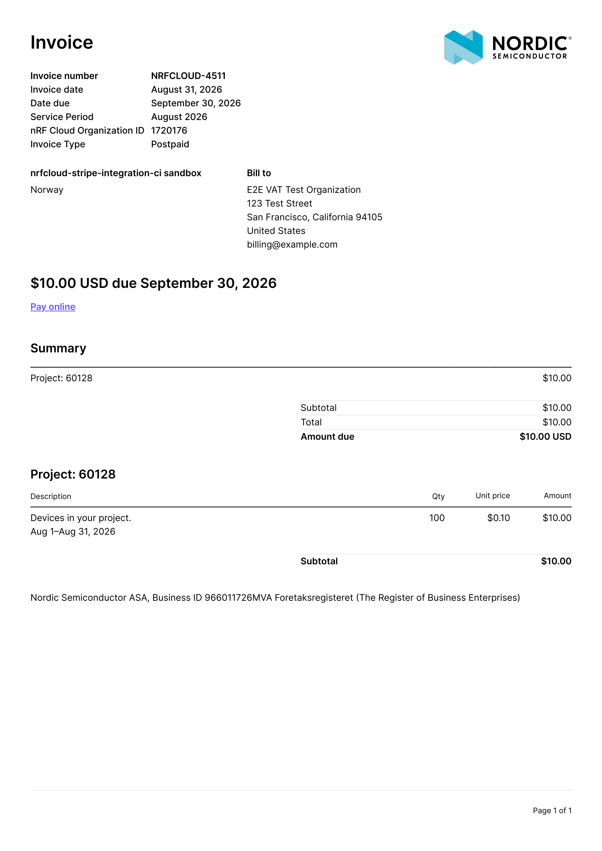Invoice