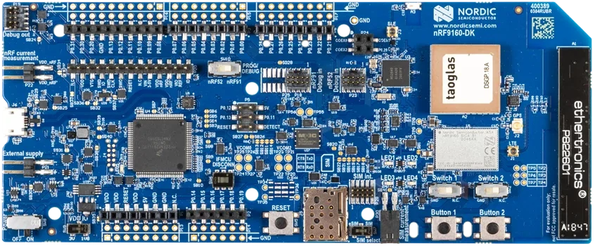 nRF9160 DK